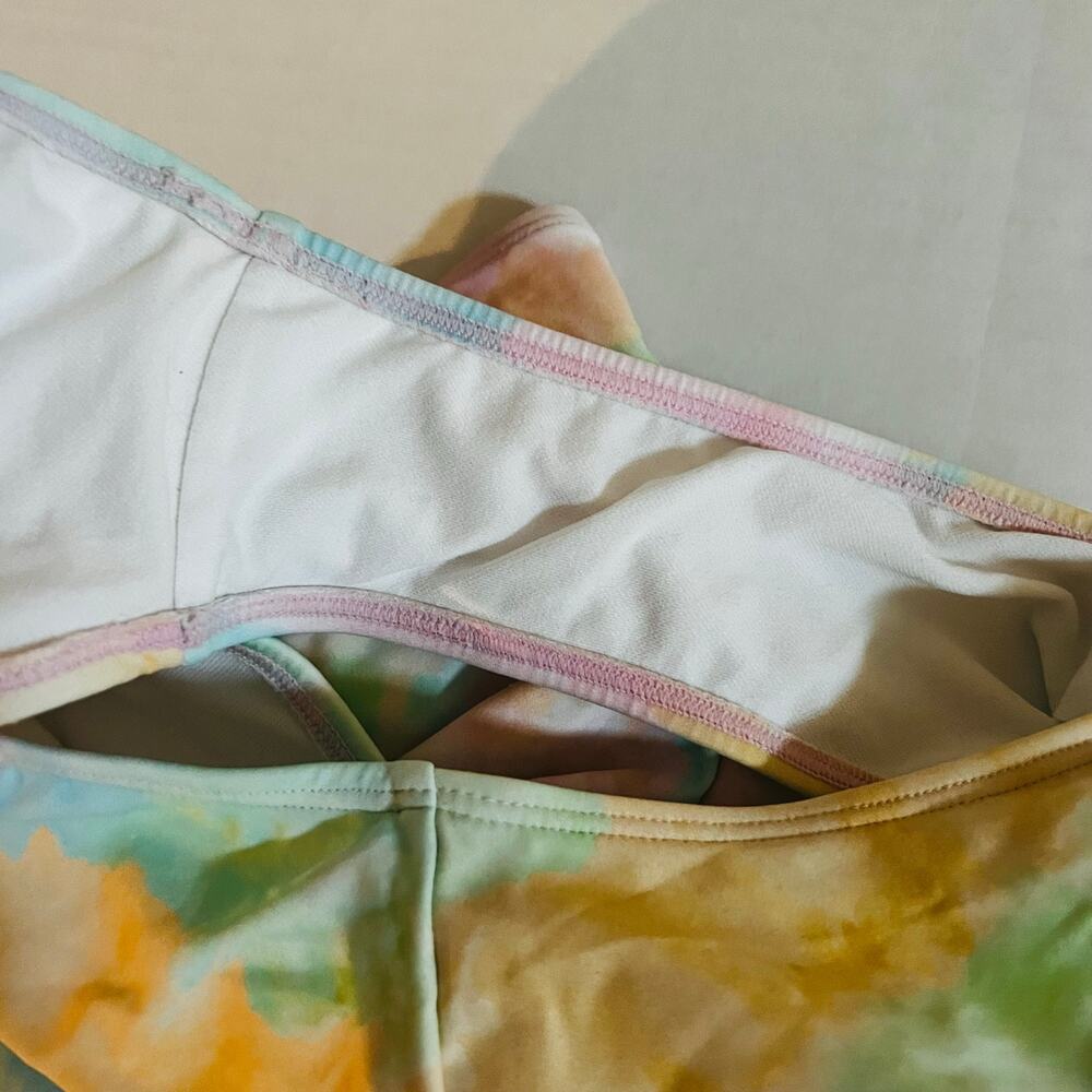 Stoney Clover Target Tie Dye One Piece Swimsuit Size Small Multicolor - Picture 6 of 7